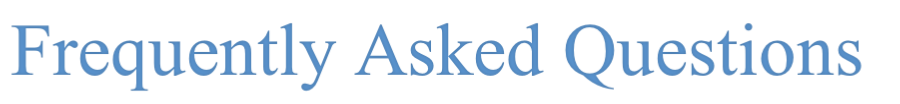 Frequently Asked Questions